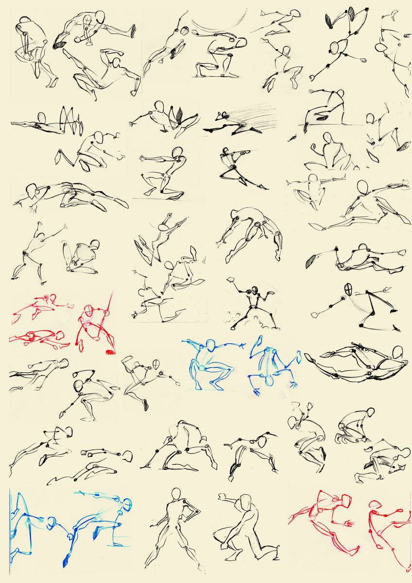 30 Second Gesture Drawings by SandroHalpo on DeviantArt
