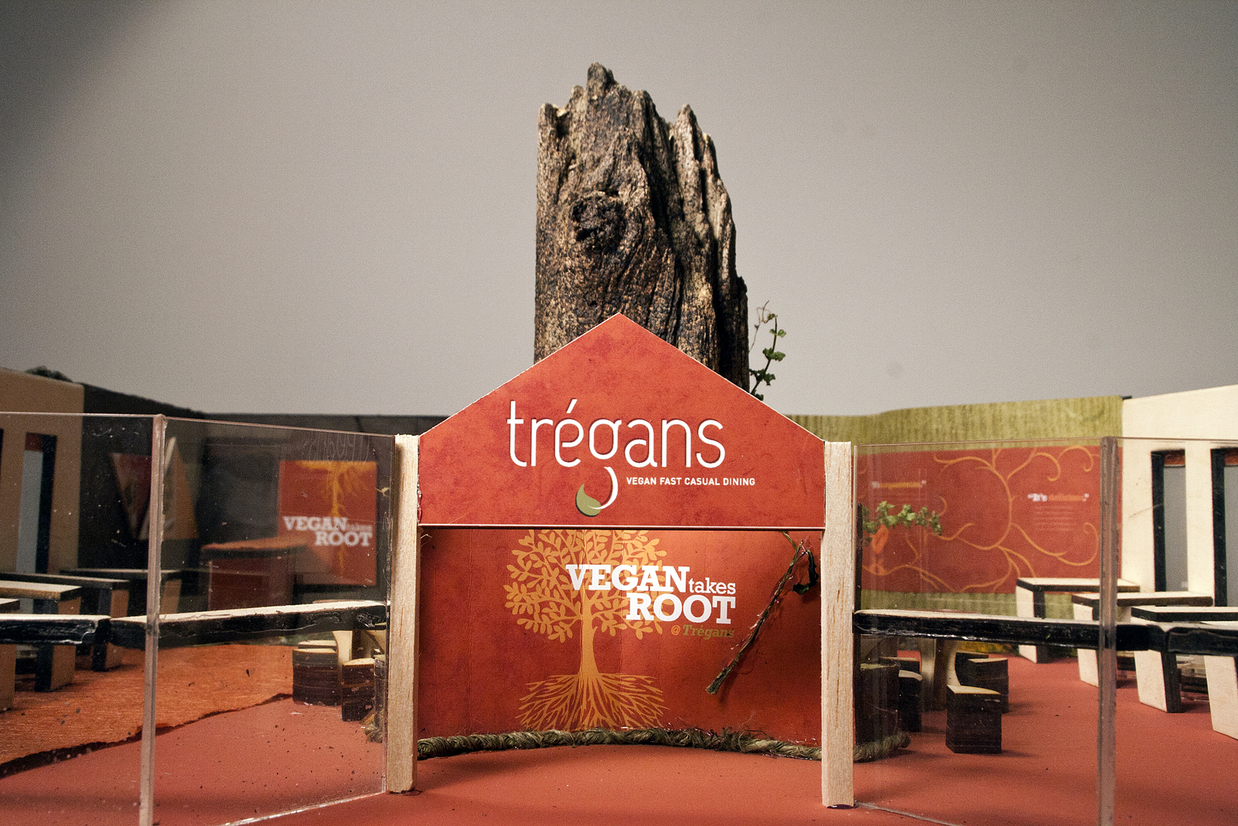 Very vegan. Very quick.
<br />
<br />Tregans aims is to redefine the Vegan diet and reach out to a broader audience by creating an environment that is friendly to all. Rest assured, all menu items are 100% Vegan but you wouldn’t know it just by looking. That’s because when it comes to appearance, Tregans has a knack for making it look pretty close to the real thing. And when it comes to taste - well Tregans chefs have years of experience with the lifestyle so they know how to make it taste GOOD.
<br />
<br />