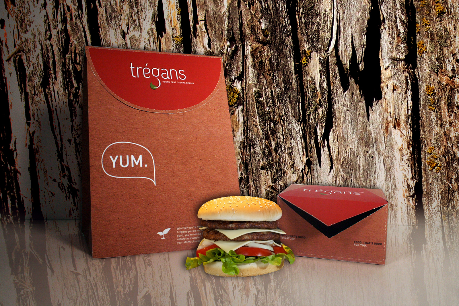 Tregans packaging is 100% recyclable and of course, vegan friendly.